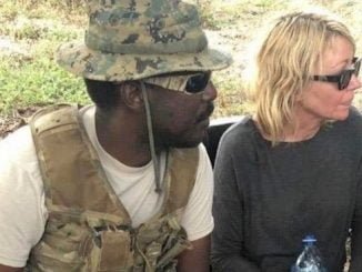 Kidnapped American tourist Kimberly Sue Endicott, her Ugandan tour guide Jean Paul rescued