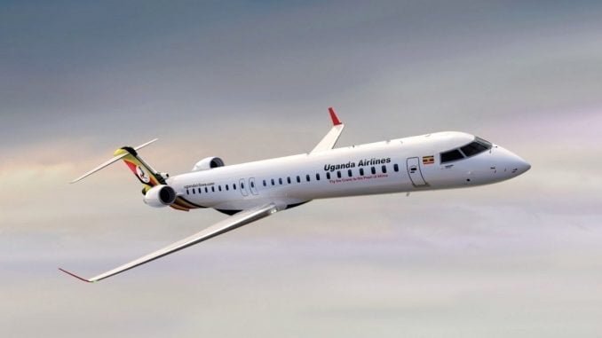 Uganda Airlines maiden commercial flight had eight passengers on board