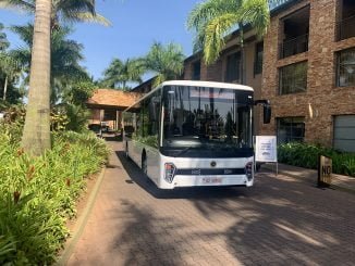 The Kayoola EVS Bus by Kiira Motors Corporation