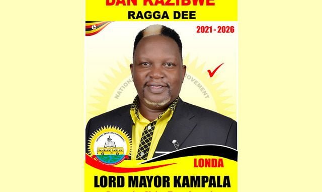 Singer Daniel Kazibwe also known as Ragga Dee