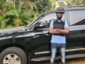 Ugandan gov't probes how Bobi Wine’s bullet-proof car