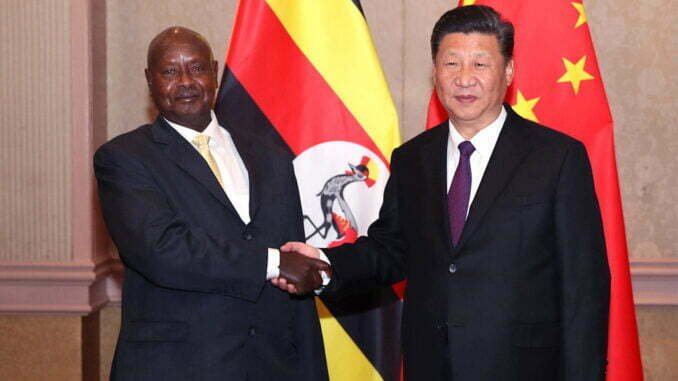 President Xi Jinping has congratulated Yoweri Museveni