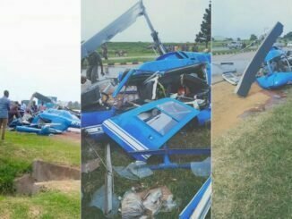 UPDF helicopter crash in Entebbe