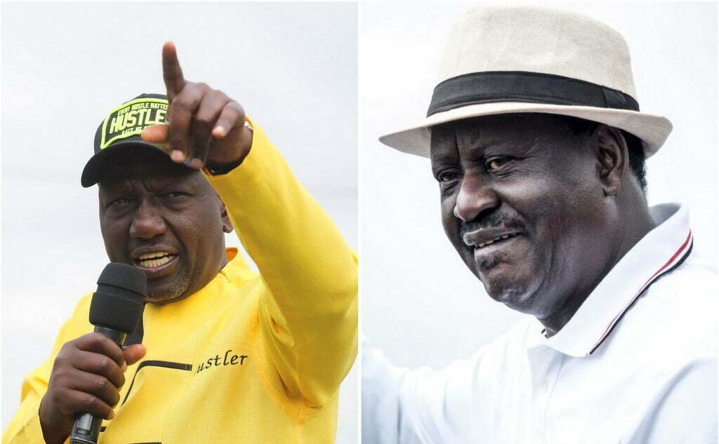 Raila Odinga wins William Ruto in 11 of 12 Kenya's diaspora vote